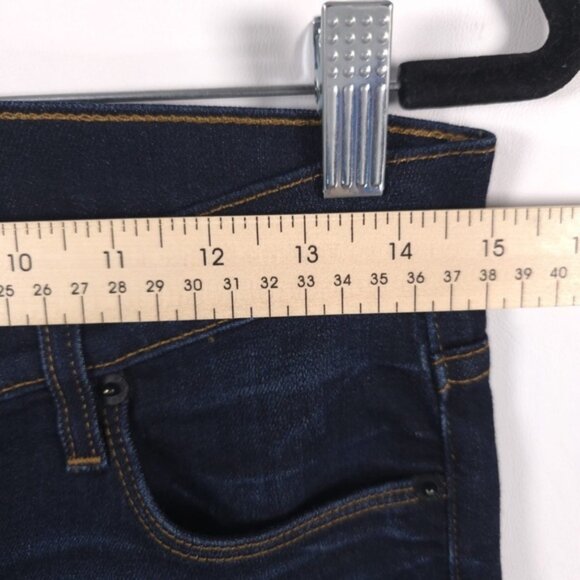 HUDSON USA MADE NICO SUPER SKINNY MIDRISE Jeans RUFF WM407DIV Size 27 - Picture 5 of 12